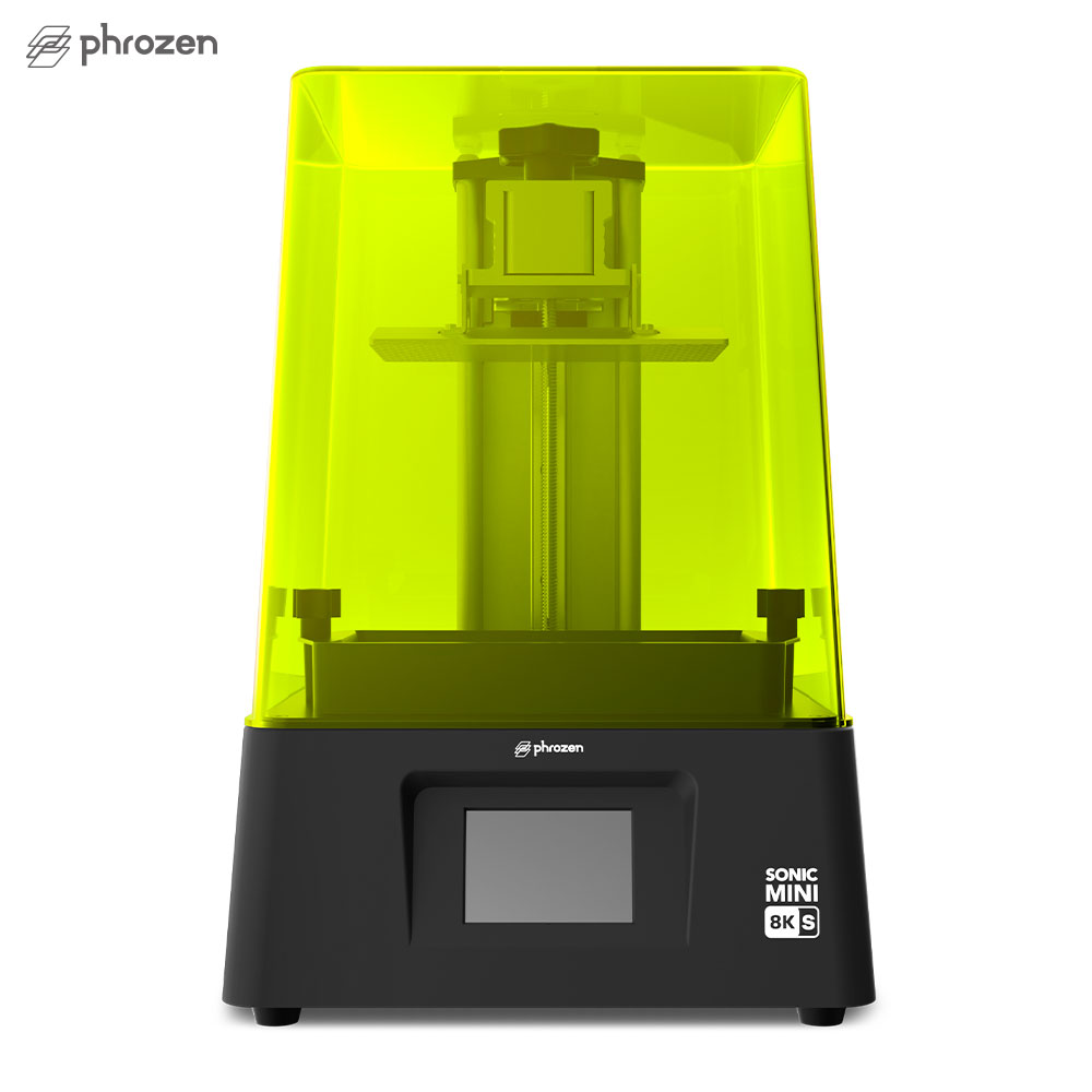 【超值組-1機+2樹脂】Phrozen Sonic Mini 8K S 3D光固化列印機 + 湖水灰8K模型樹脂1KG裝 x2