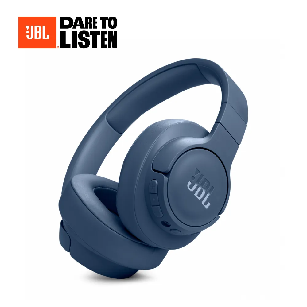 【JBL】Tune 770NC 耳罩式藍芽降噪無線耳機-藍