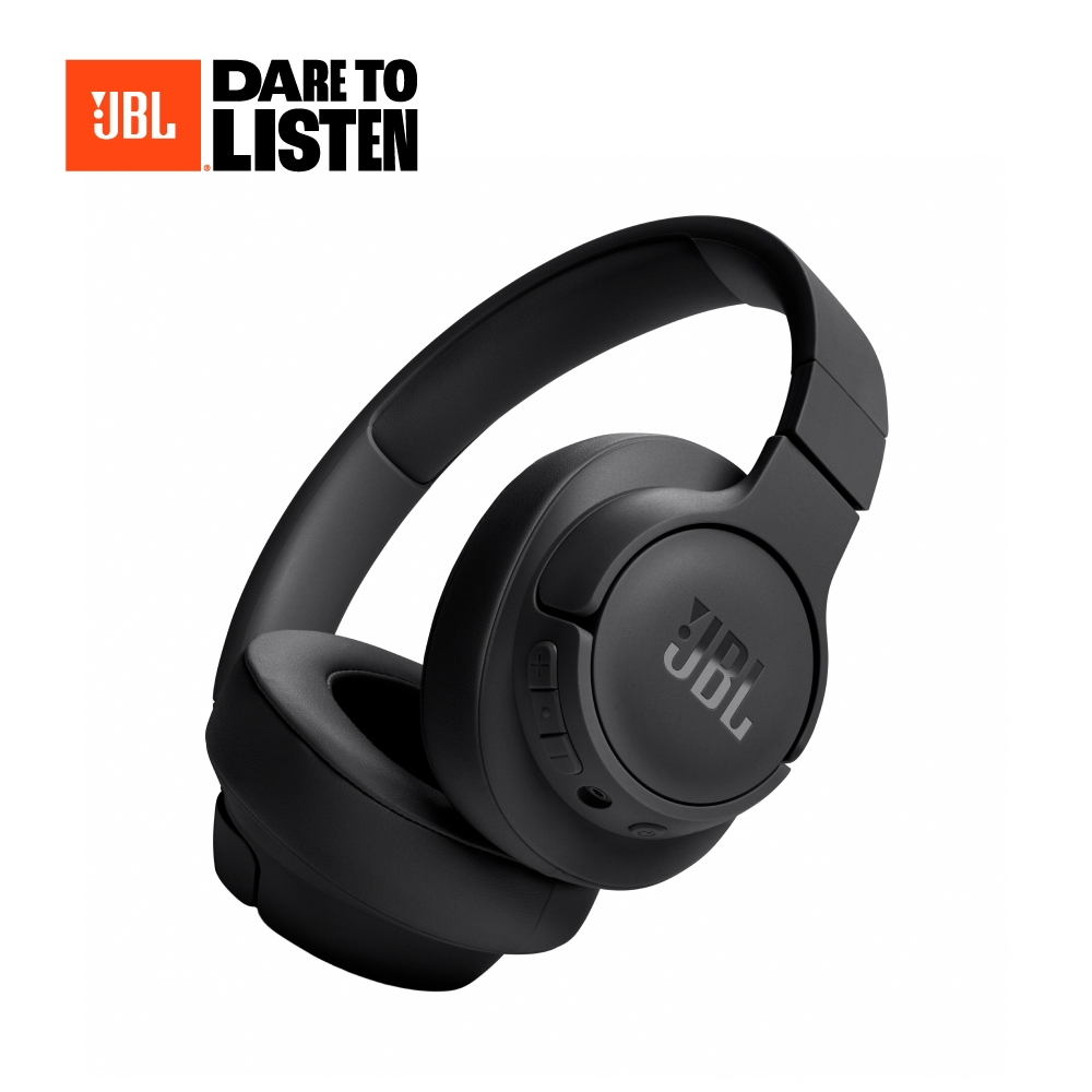 【JBL】Tune 720BT 耳罩式藍芽無線耳機-黑