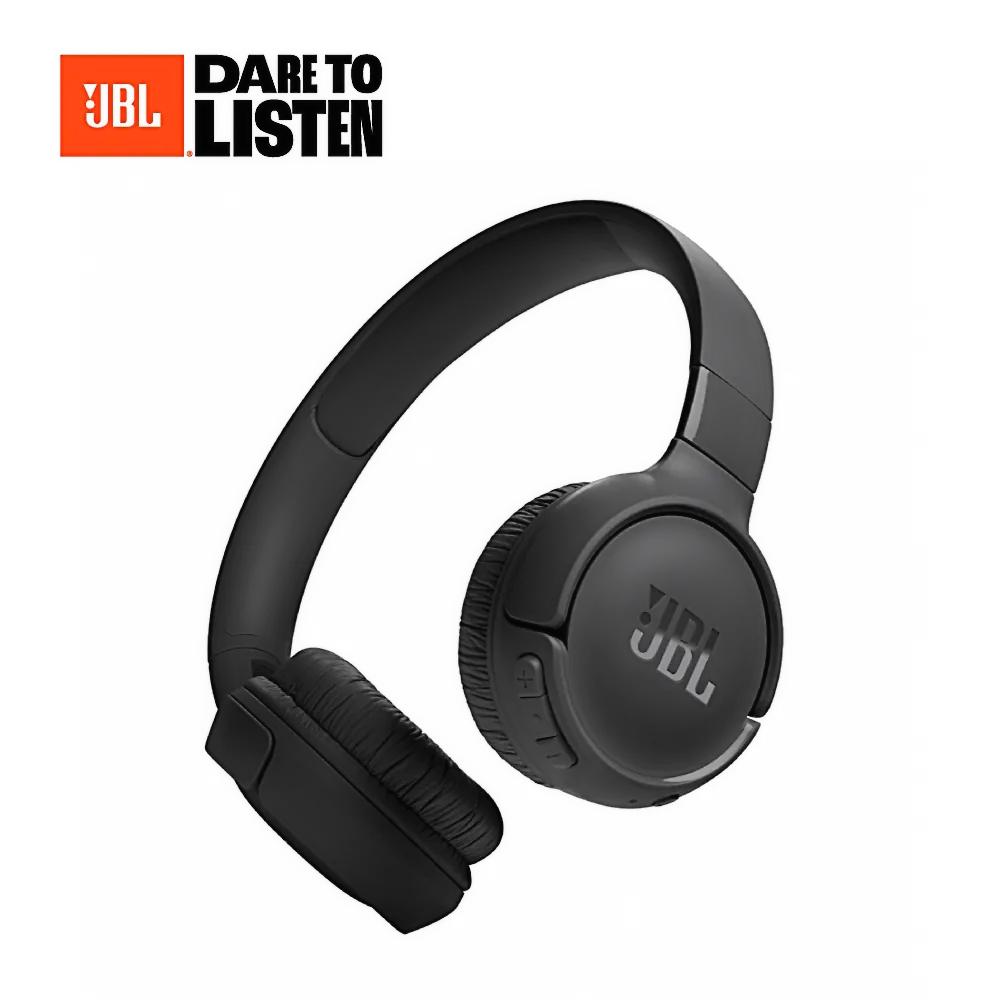 【JBL】Tune 520BT 耳罩式藍芽無線耳機-黑