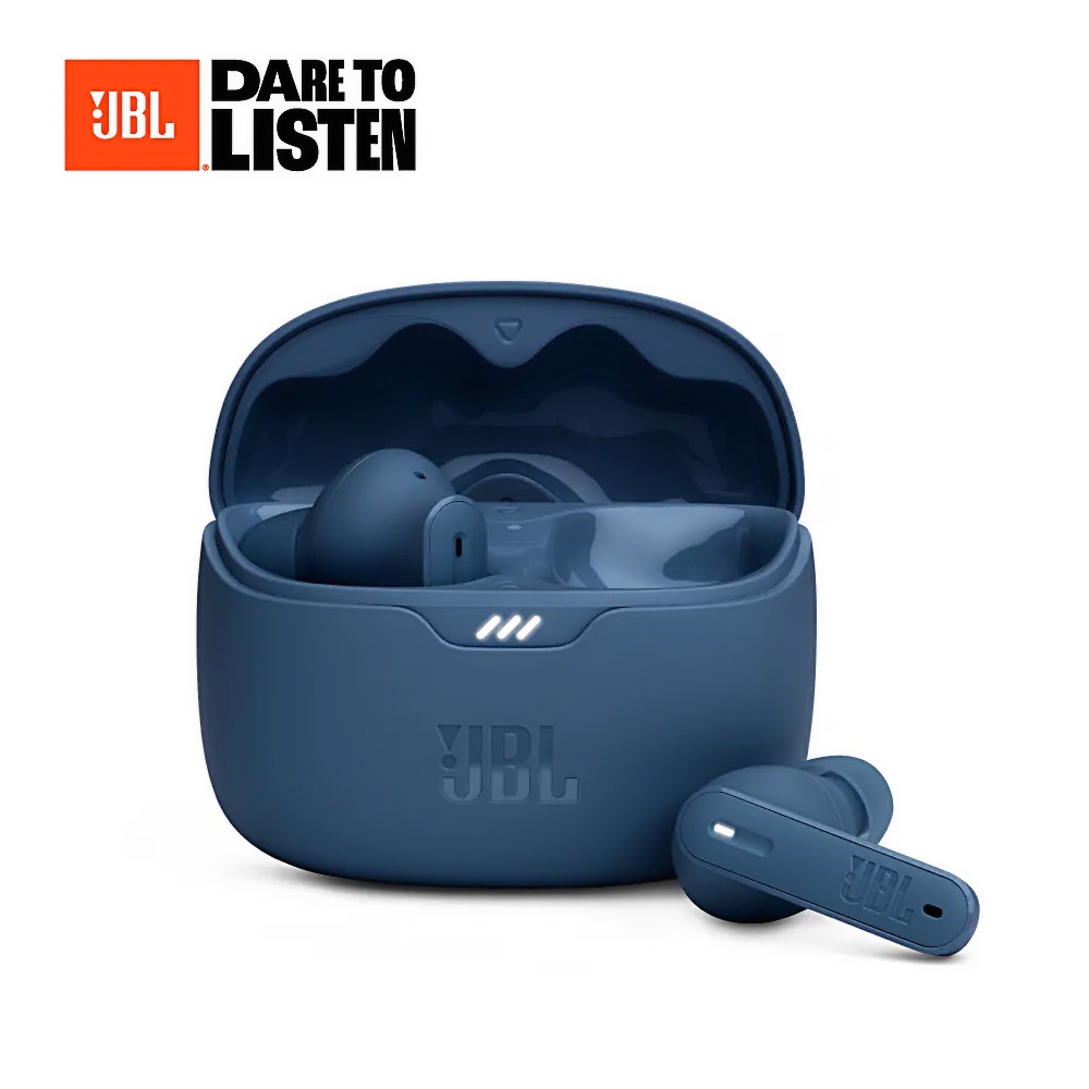 【JBL】Tune Beam 真無線降噪藍芽耳機-藍