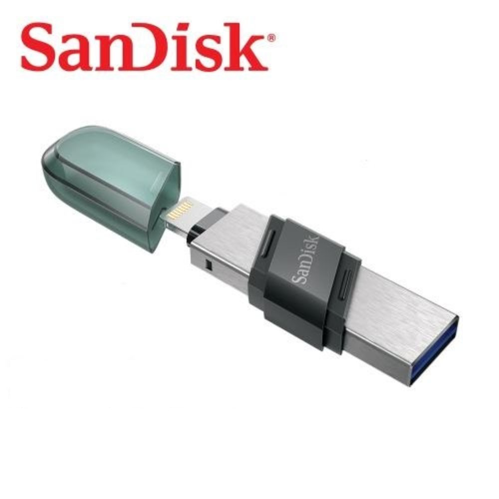【SanDisk】iXpand Flip 64GB OTG隨身碟 綠色
