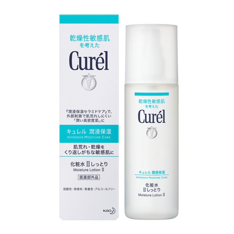 日本花王Curel 潤浸保濕化妝水II輕潤型