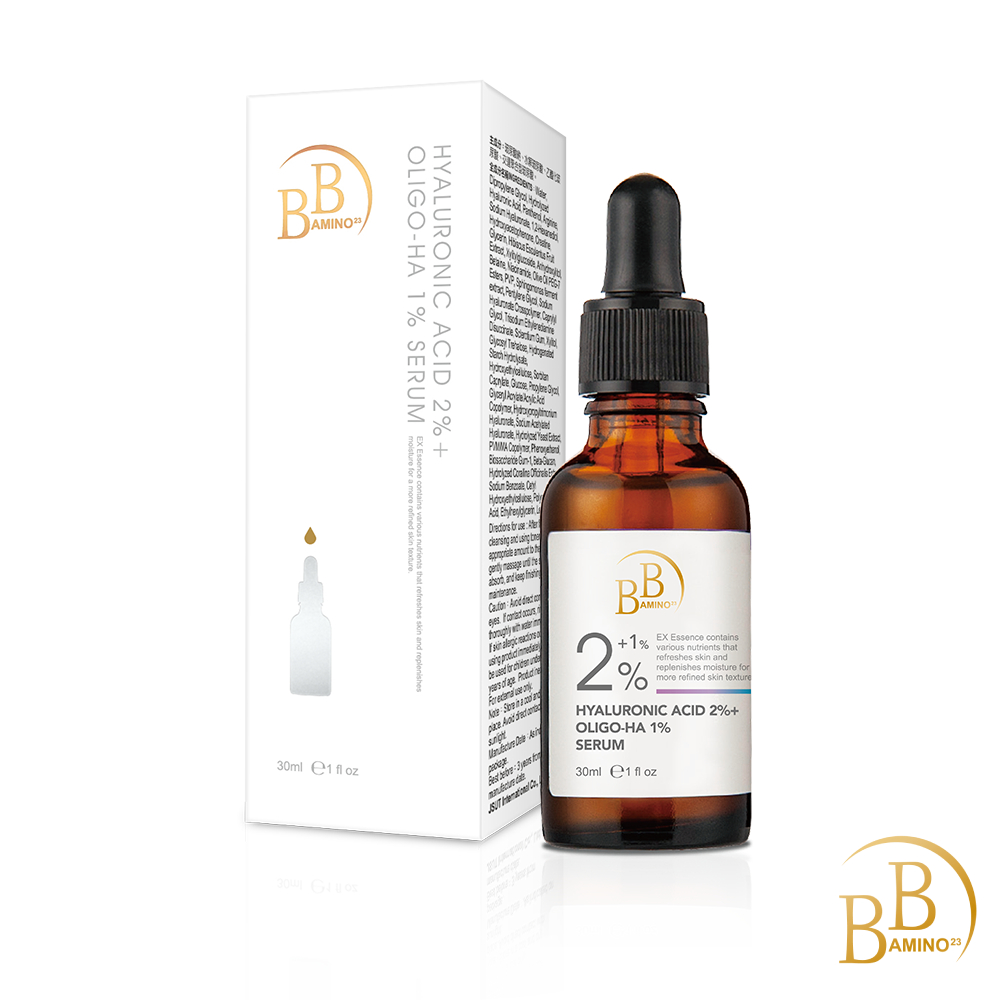 【BB Amino】2%HA+1%小分子玻尿酸精華30ml