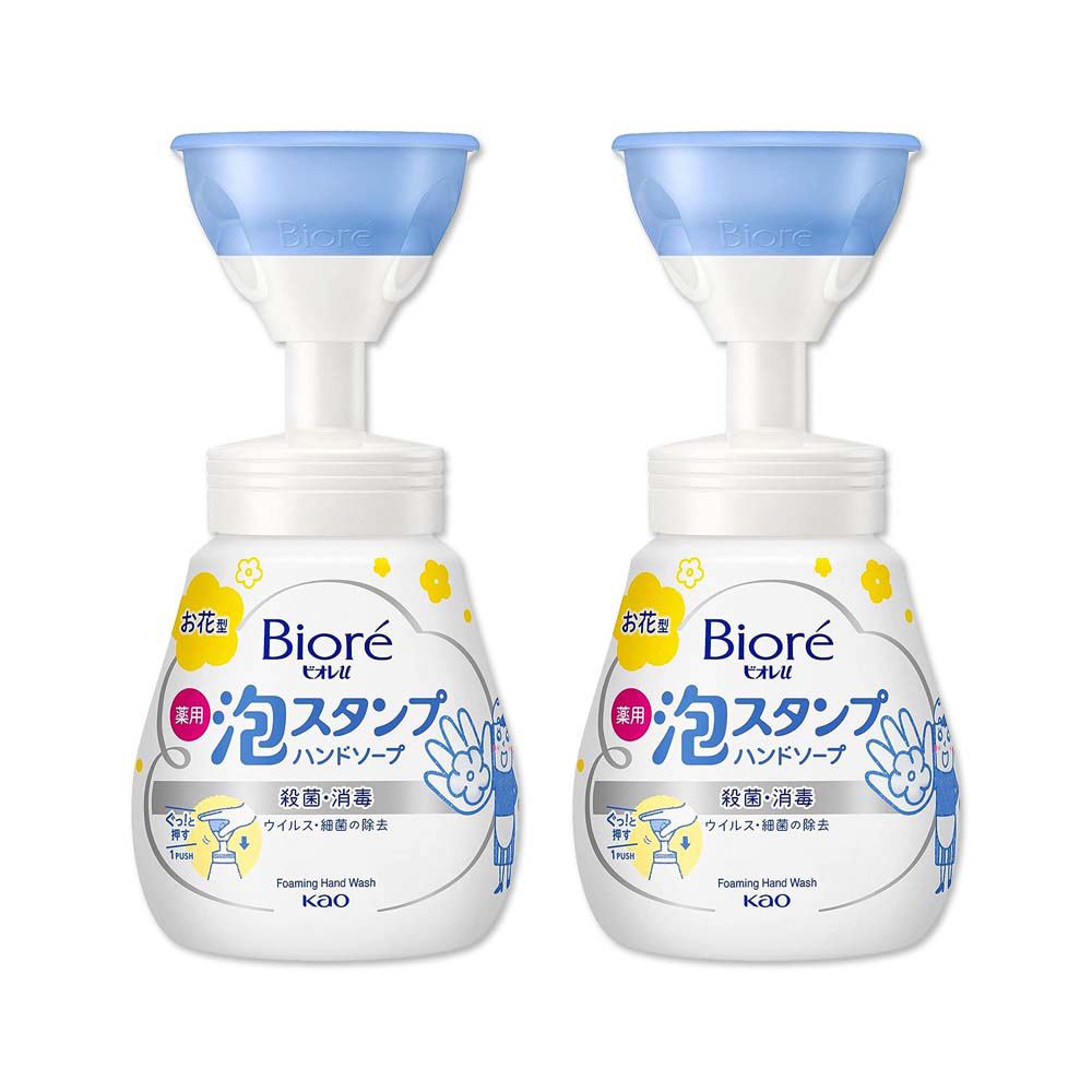 (2瓶)日本KAO花王-花朵泡泡慕斯洗手乳240ml/新手壓瓶
