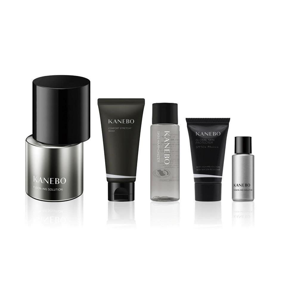 Kanebo佳麗寶肌底迴圈防護組為日本專櫃公司貨，內含精華60mL、皂霜20g、防曬乳12g及肌能水30mL，適合各種膚質使用。此套裝能有效促進肌底迴圈，提升肌膚保濕與防曬效果，是大人日常保養的理想選擇。