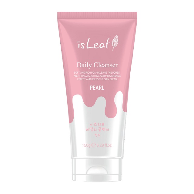 韓國 isLeaf 溫和柔膚潔顏乳 150g - 珍珠