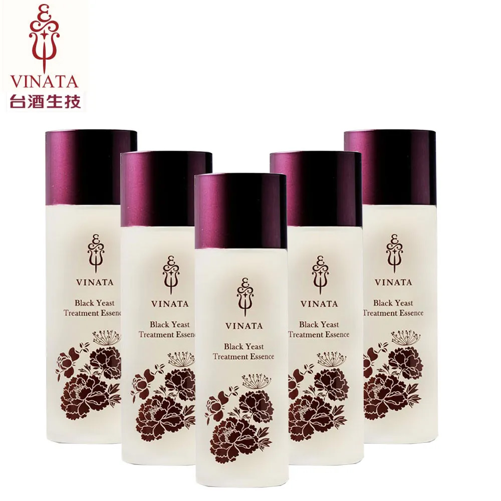 【臺酒生技】黑酵母酒粕逆齡活膚青春露 120ml-五入組
