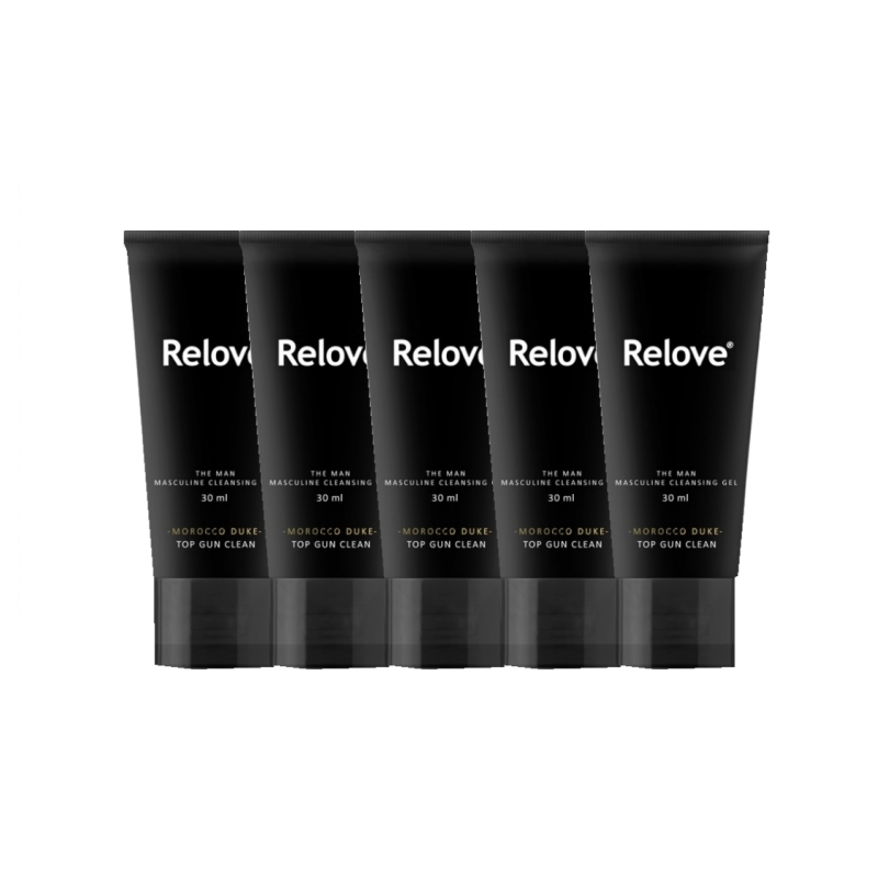 《五入組 》Relove 男性專用 私密潔淨凝露-摩洛哥公爵 溫感 30ml