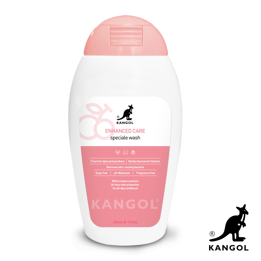 KANGOL-天然植萃女性私密護理清洗液(250ml)活力蔓越莓 KGB011