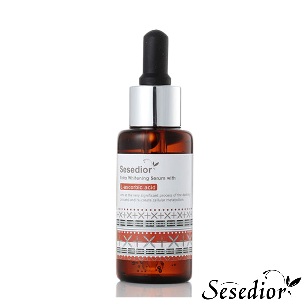 【Sesedior】美白保濕淡斑精華液30ml/瓶(Q10抗老/左型C美白/膠原蛋白抗老)