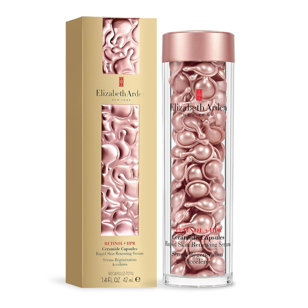 Elizabeth Arden 伊麗莎白雅頓 HPR玫瑰金抗痕膠囊90顆-國際航空版