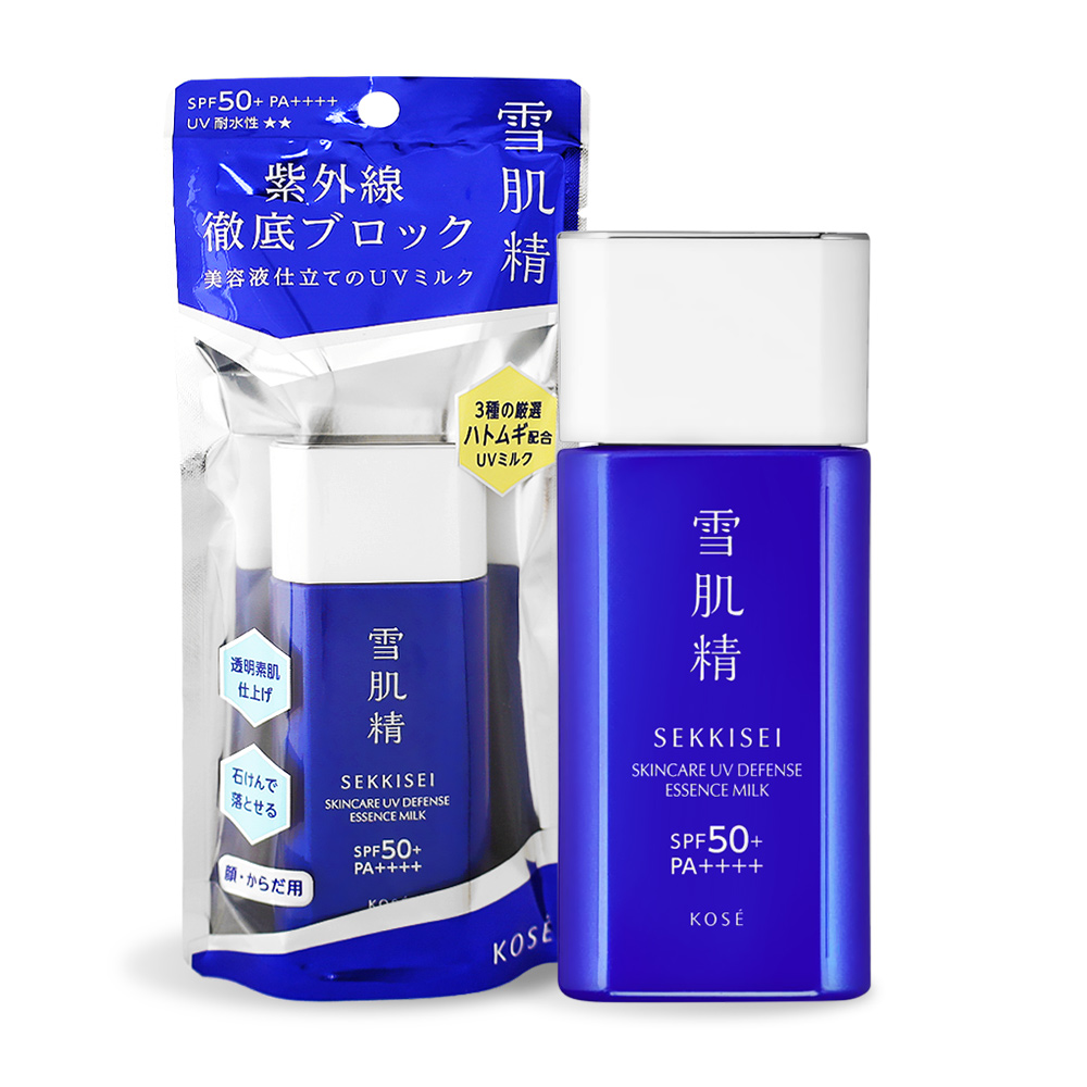 KOSE 高絲 雪肌精 輕水感UV防曬乳 SPF50+/PA++++(60g)-百貨公司貨