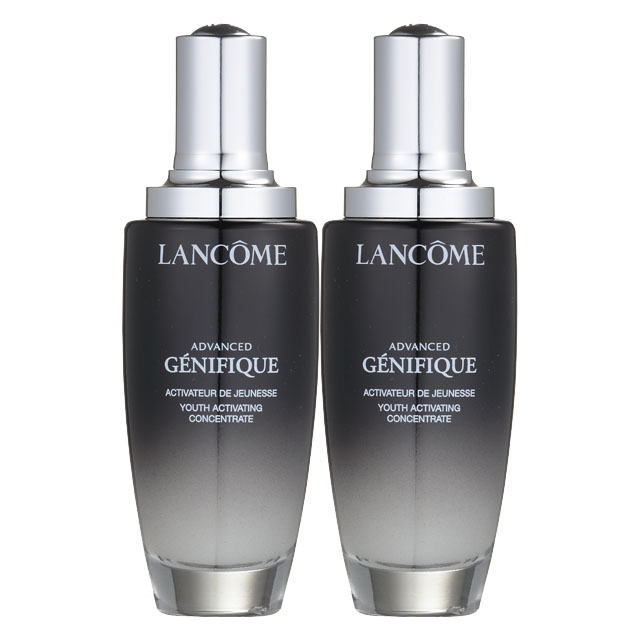 Lancome 蘭蔻 超未來肌因賦活露100ml 兩入組(小黑瓶/精華/抗老/修護)
