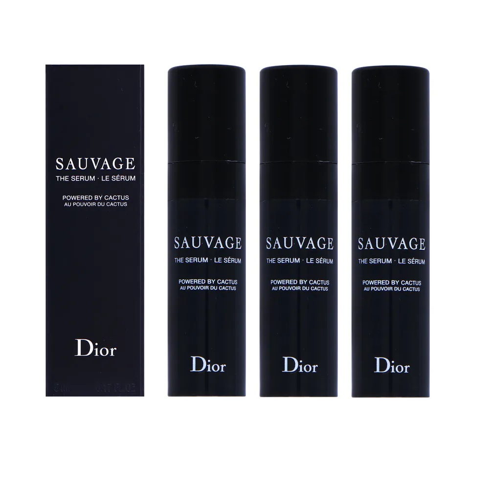 Dior 迪奧 SAUVAGE 曠野之心保濕精華5ml 旅行小樣(3入)