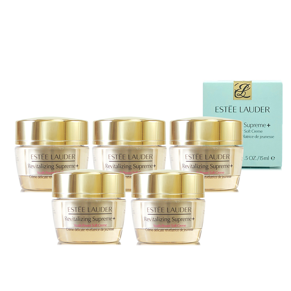 ESTEE LAUDER 雅詩蘭黛 年輕無敵膠原霜15ml*5 (新版無敵霜)