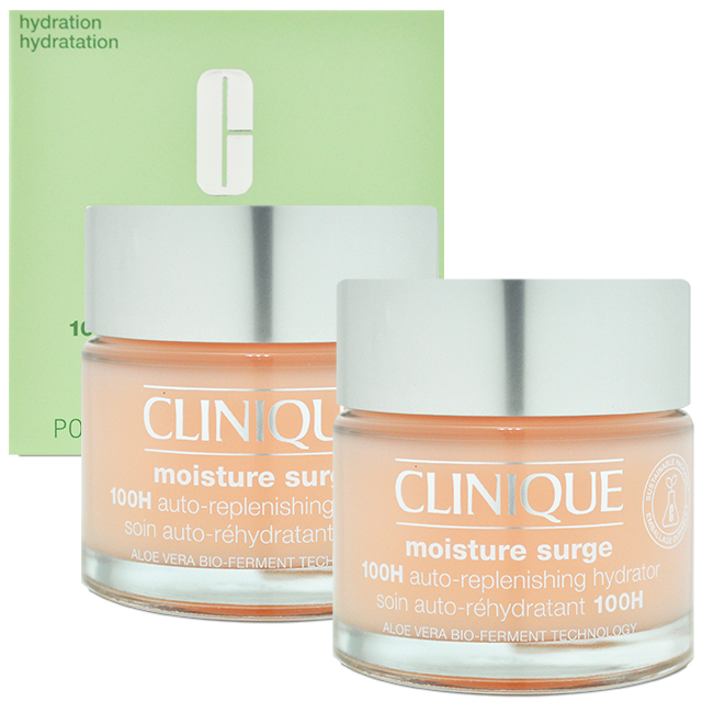 CLINIQUE 倩碧 水磁場100H活水迴圈保濕凝膠 75ml*2