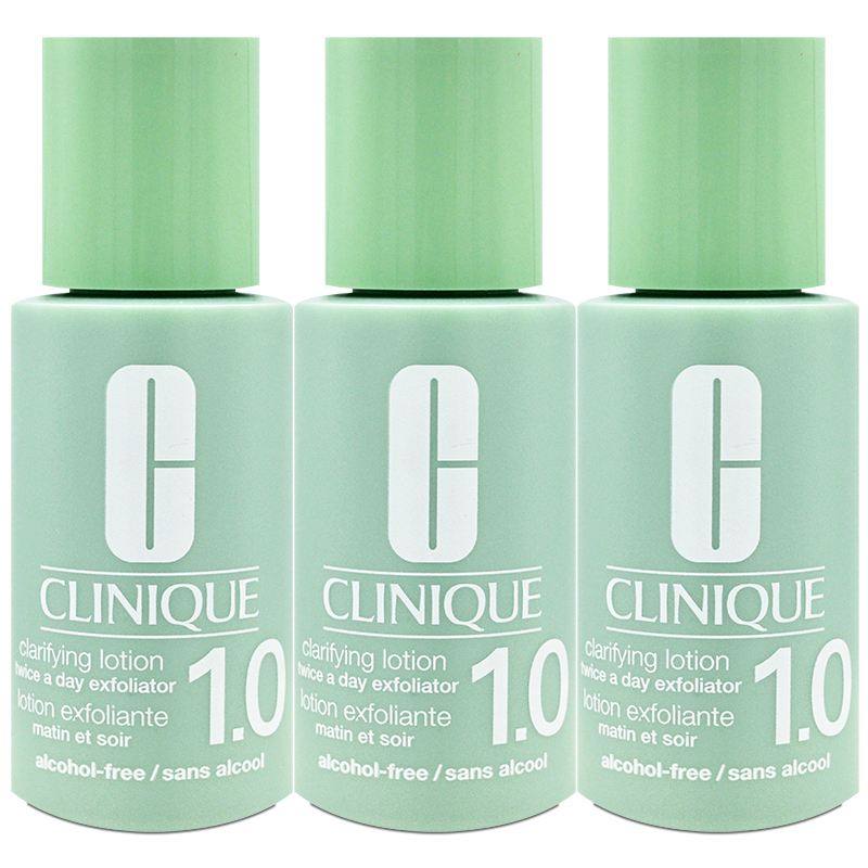 CLINIQUE 倩碧 三步驟溫和潔膚水保濕型 30ml*3