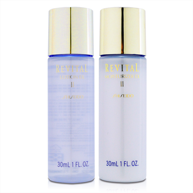 《SHISEIDO 資生堂》莉薇特麗 全效化粧水EX 30ml+全效乳液EX 30ml