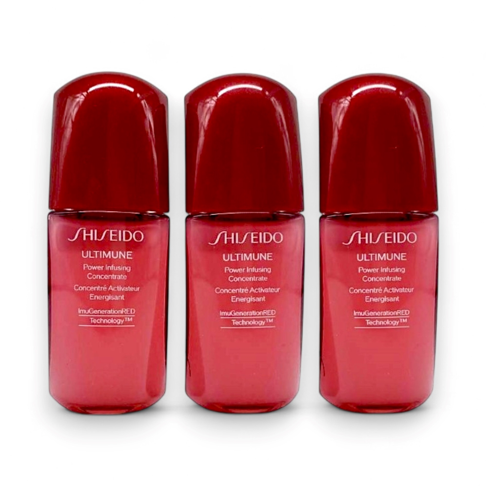 SHISEIDO 資生堂 紅妍超導循環肌活露10ml*3入組(電波精華)【百貨專櫃貨】