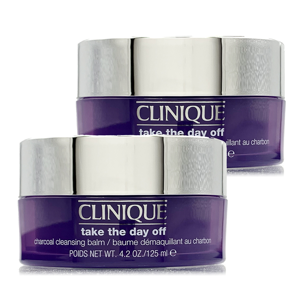Clinique 倩碧 黑活炭深層淨毛孔卸妝膏125ml*2 (正統公司貨)