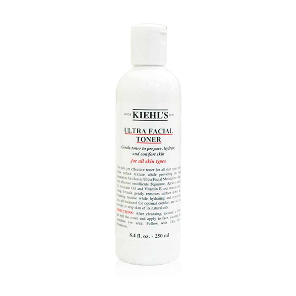 Kiehls契爾氏 冰河保濕機能水為專櫃級保濕匯入液,250ml*2容量,適合各種肌膚使用。主要針對臉部與眼部,提供強效保濕與修復功效,幫助肌膚維持水潤狀態。產品為國內專櫃公司貨,品質有保障,儲存期限為3年,請詳見包裝標示。 Kiehls契爾氏 冰河保濕機能水