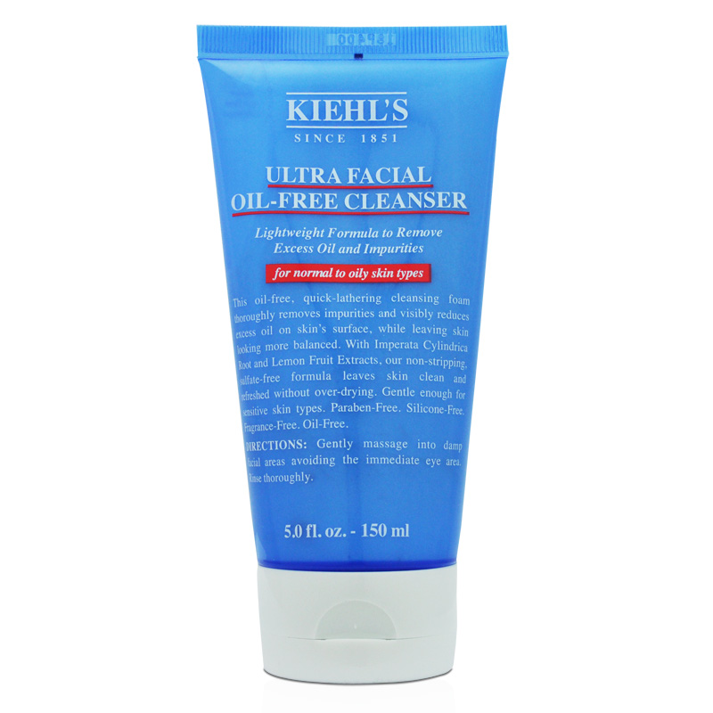 【KIEHLS 契爾氏】冰河保濕無油清爽潔面慕斯 150ml
