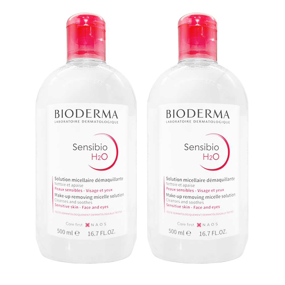 【BIODERMA】舒敏高效潔膚液 500ml 二入組