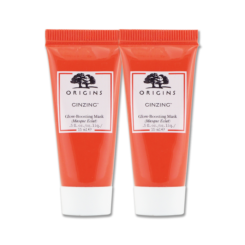 《ORIGINS 品木宣言》元氣十足亮顏C面膜 15ML x 2