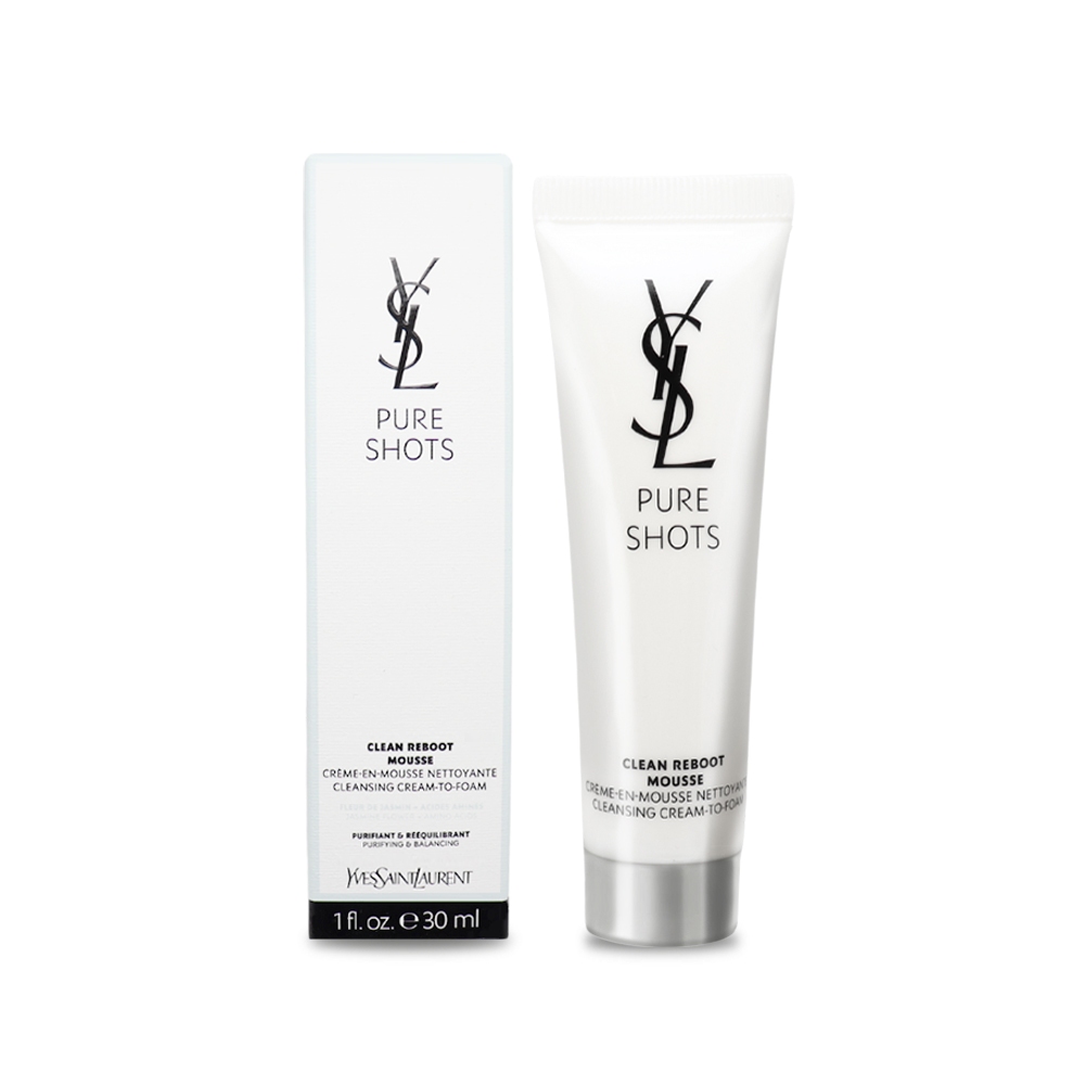 YSL 極效活萃淨透潔顏慕斯 30ml