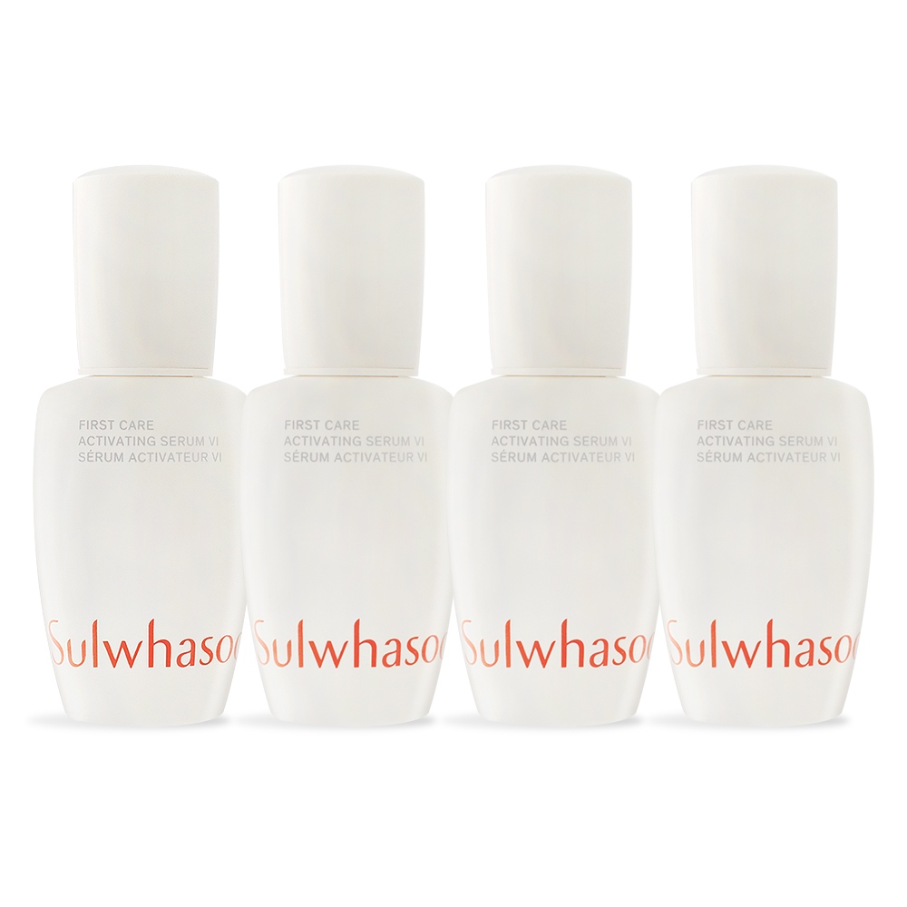 Sulwhasoo 雪花秀 新一代!潤燥養膚精華(15ml)X4-國際航空版[60ml/正貨容量超值組