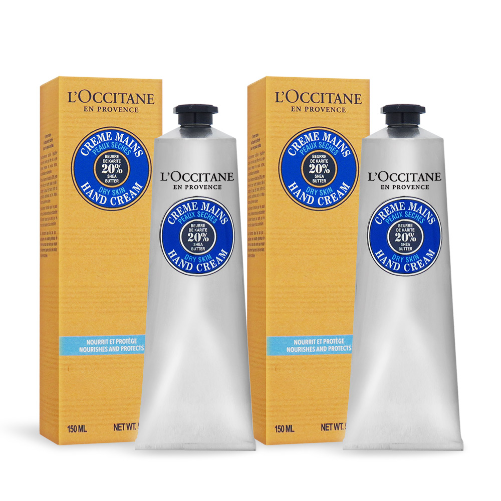 L'OCCITANE 歐舒丹 LOCCITANE 乳油木護手霜(150ml)-新版X2-國際航空版