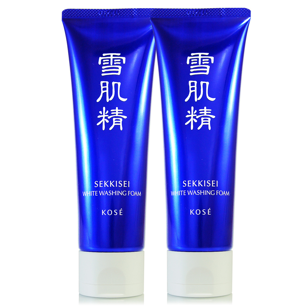 【KOSE 高絲】雪肌精淨透洗顏霜130g*2 (超值雙瓶組) 正統公司貨