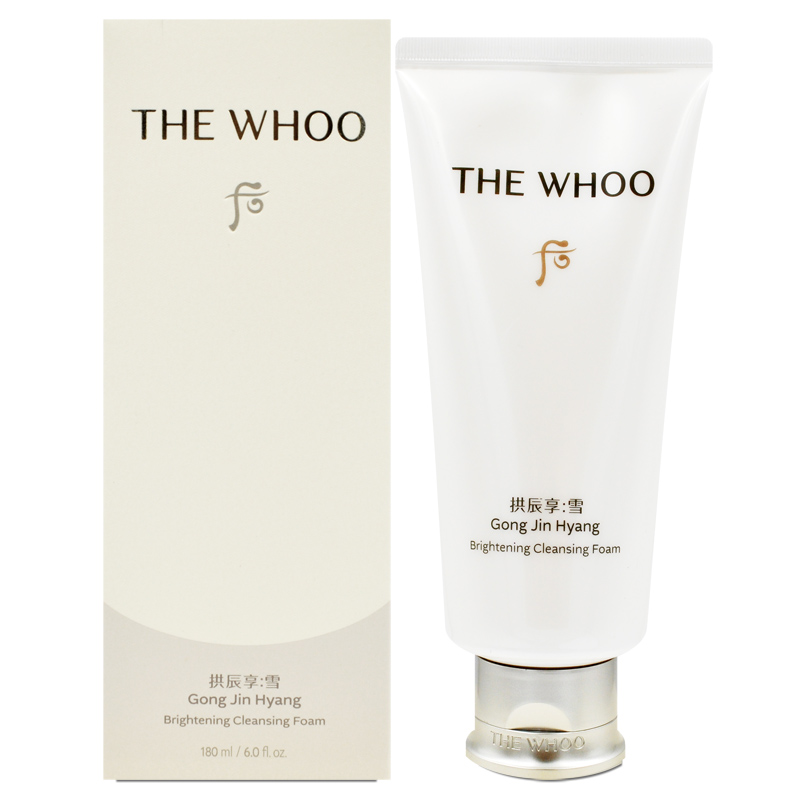 【WHOO後】拱辰享雪珍珠煥白潔顏乳 180ml (公司貨)