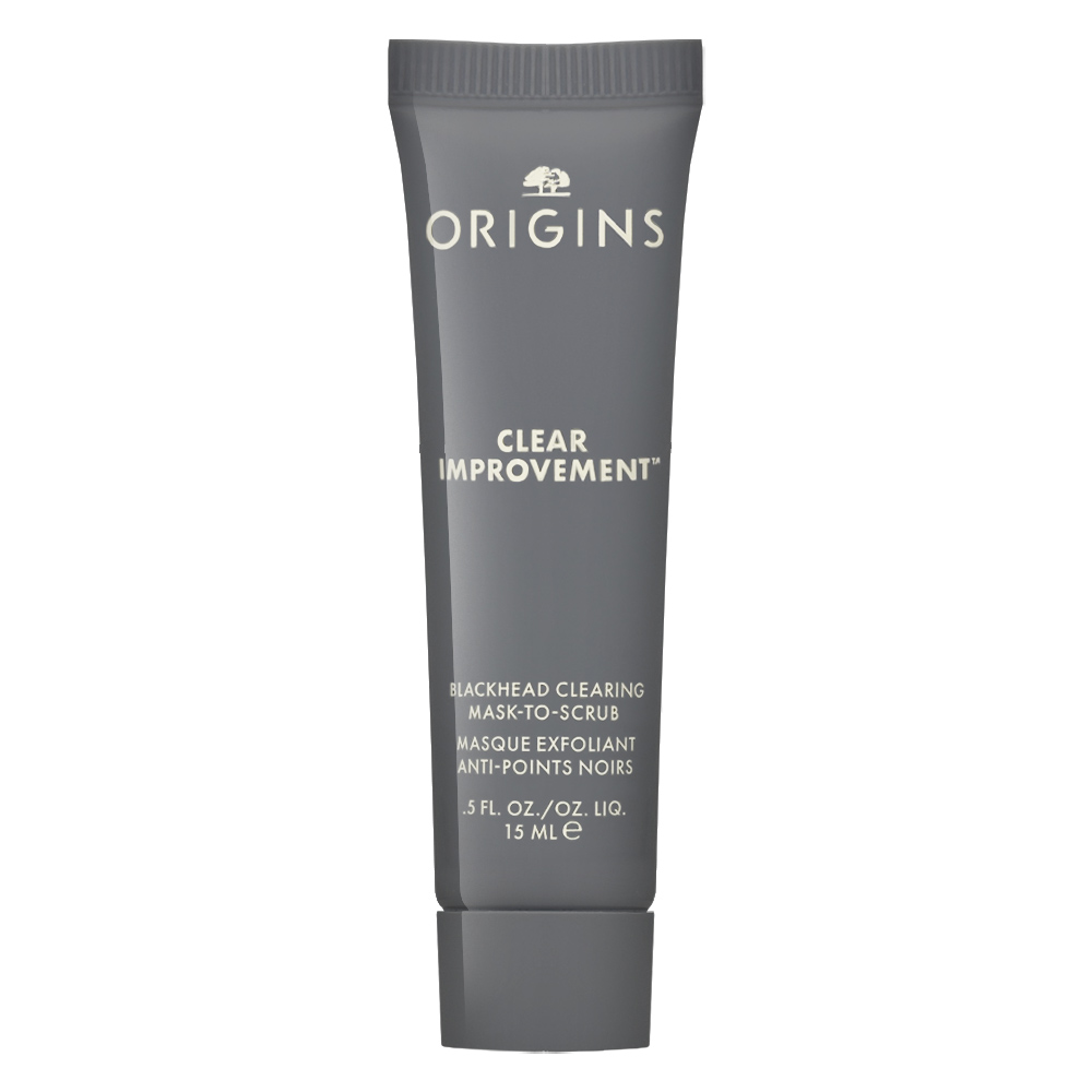 ORIGINS 品木宣言 泥娃娃活性碳極效淨黑頭面膜15ml