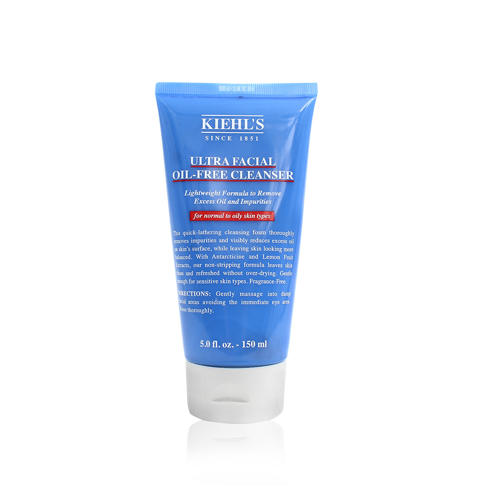 Kiehl’s 契爾氏 冰河保濕無油清爽潔面慕斯150ml 專櫃公司貨