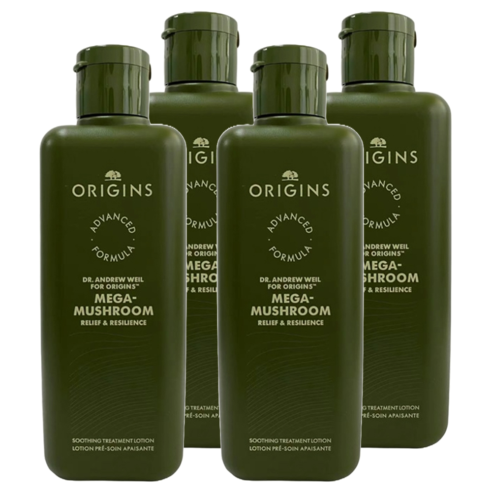 ORIGINS 品木宣言 Dr. Weil 青春無敵靈芝光潤機能水 200ml x4入組