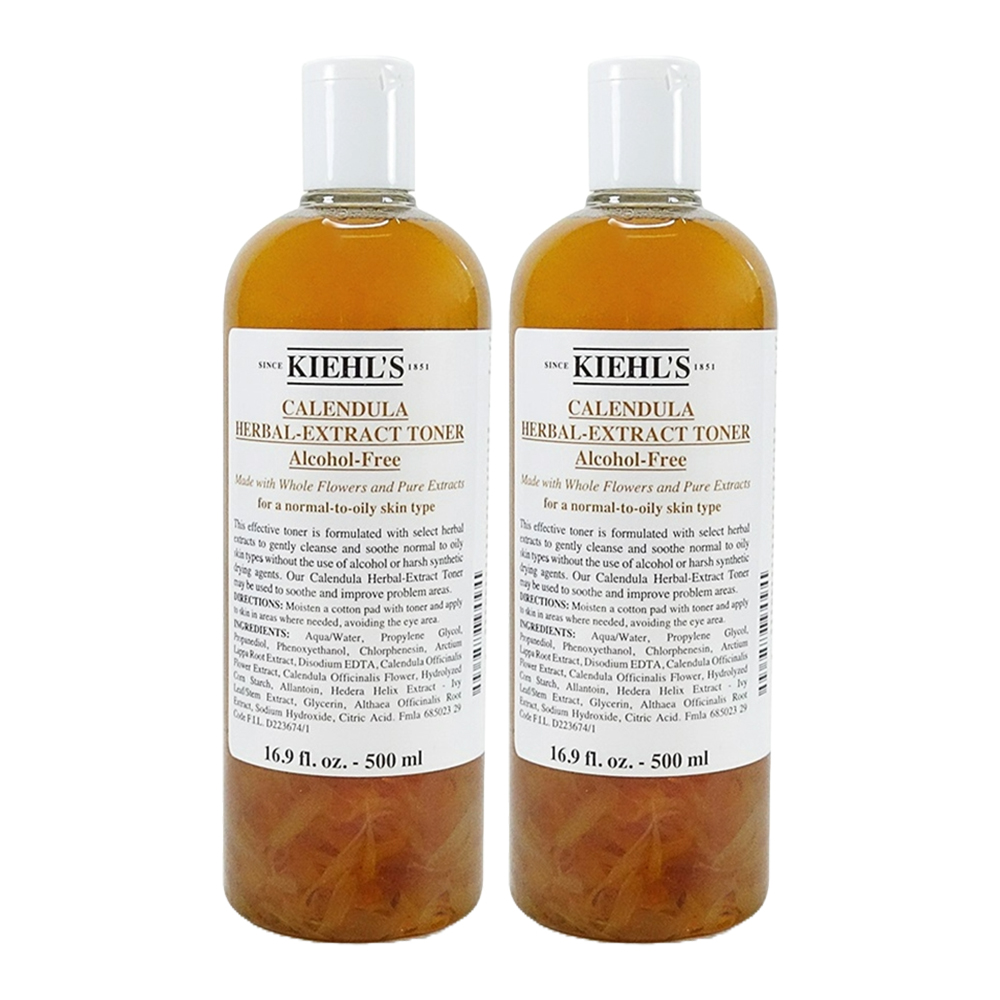 KIEHL'S 契爾氏 金盞花植物精華化妝水 500ml 2入組