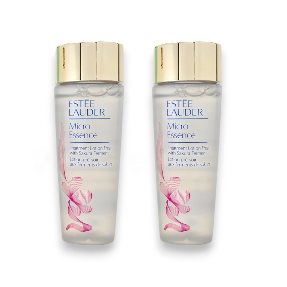 ESTEE LAUDER雅詩蘭黛 微分子肌底原生露100ml (50ml*2)櫻花輕盈版 百貨專櫃貨