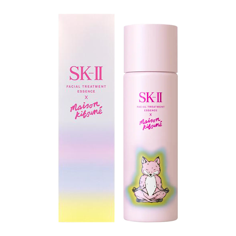 SK-II Maison Kitsuné 聯名限量版 - 小狐狸粉色青春露 230ml-贈品牌紙袋-2026.09