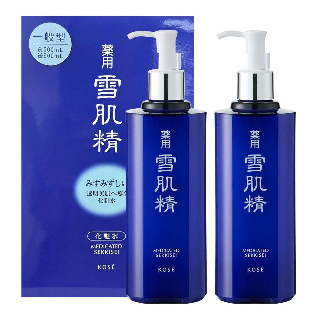 KOSE 高絲 雪肌精化妝水500ml x2入組