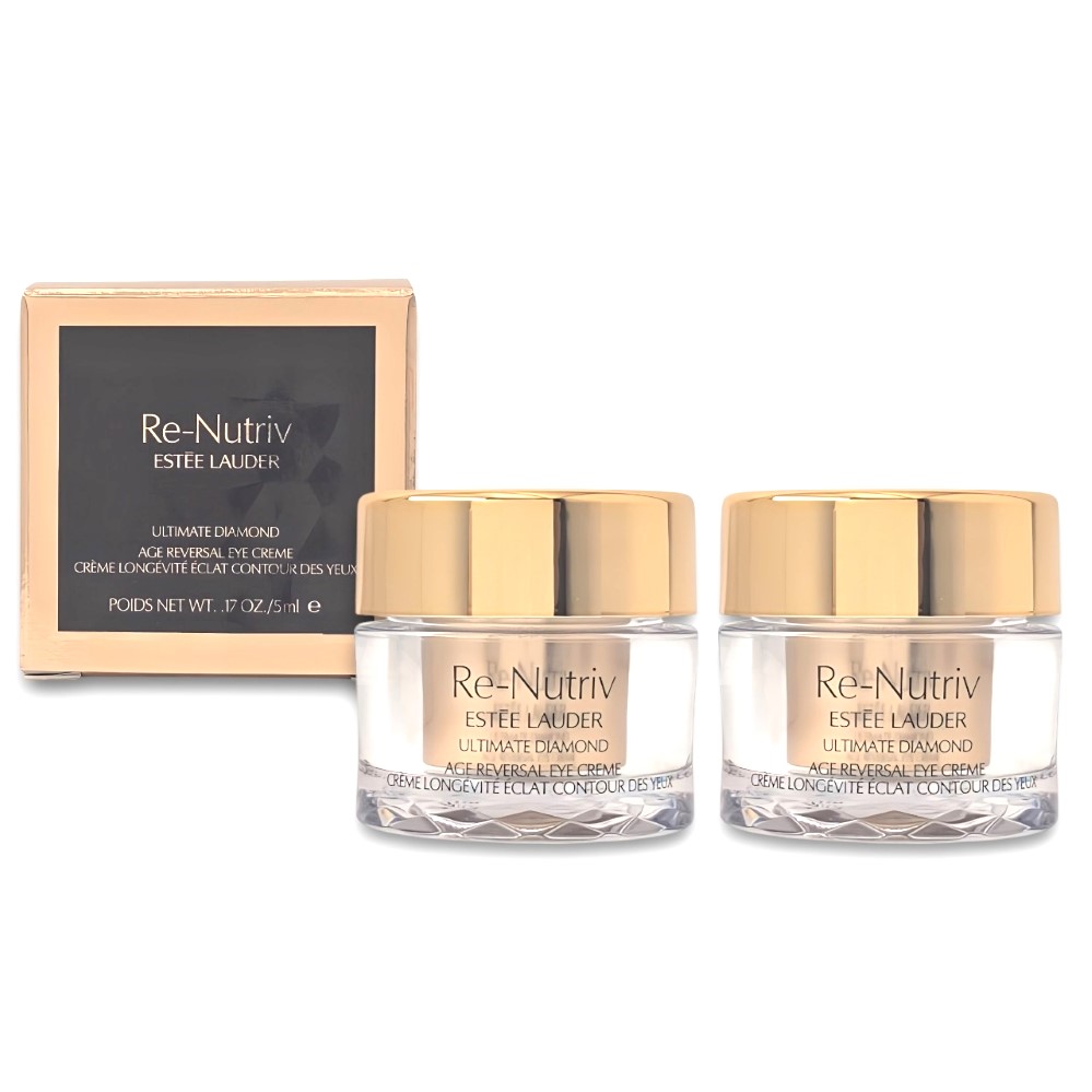 ESTEE LAUDER 雅詩蘭黛 白金級黑鑽松露逆時眼霜5ML *2入
