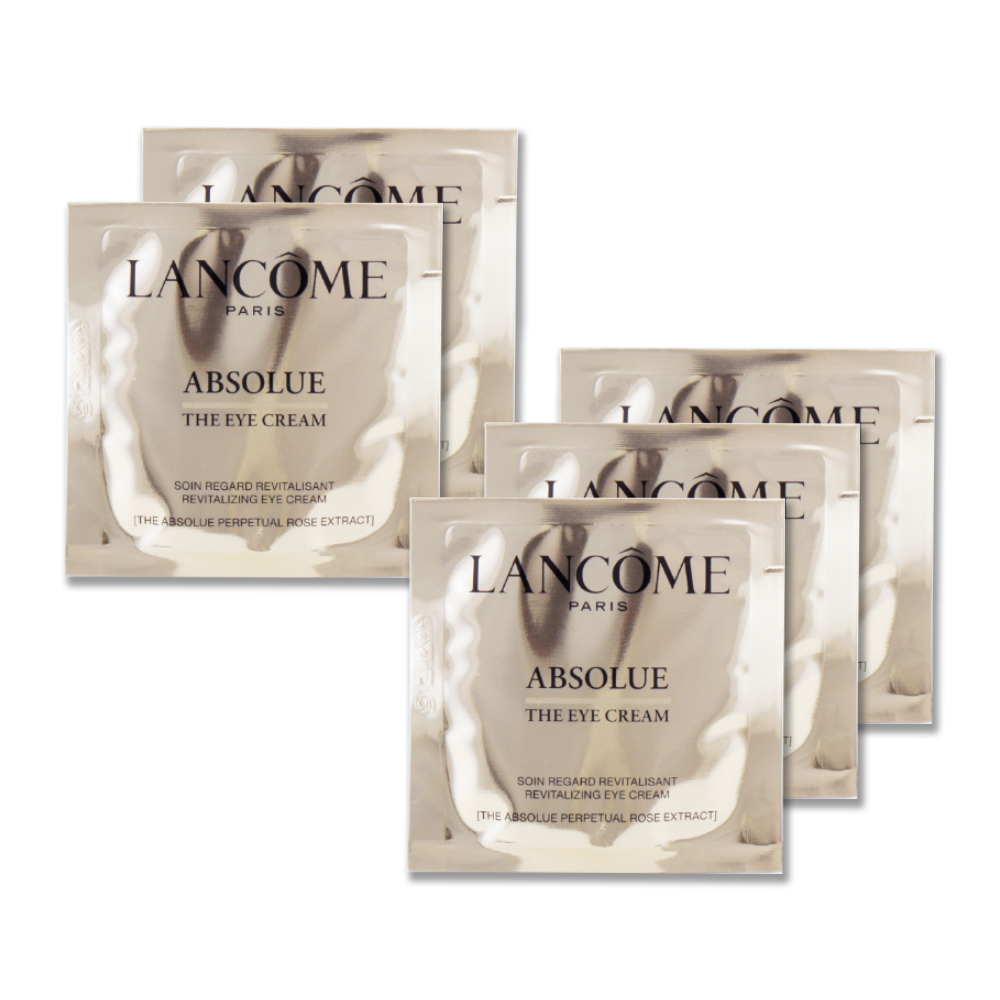 《LANCOME 蘭蔻》絕對完美永生玫瑰肽金逆時眼霜 1ML x 5