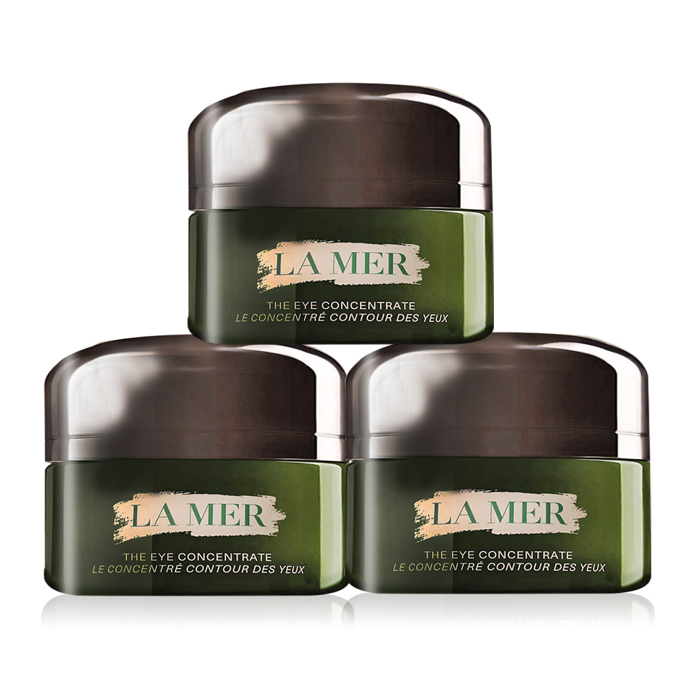 LA MER 海洋拉娜 濃萃修復眼霜(5ml)X3-國際航空版[15ml/正貨容量超值組