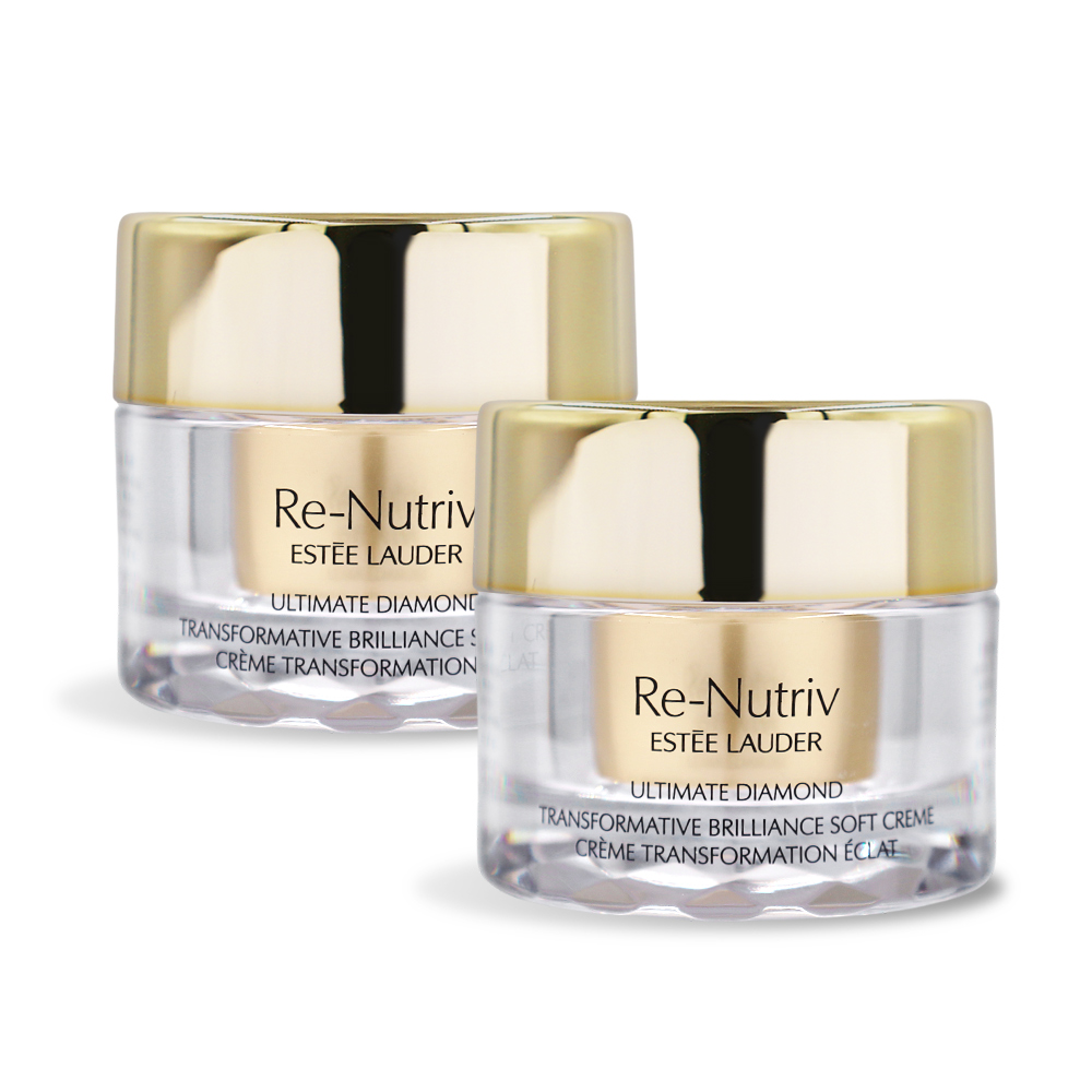 ESTEE LAUDER 雅詩蘭黛 白金級黑鑽松露逆時煥顏霜(15ml)X2-公司貨