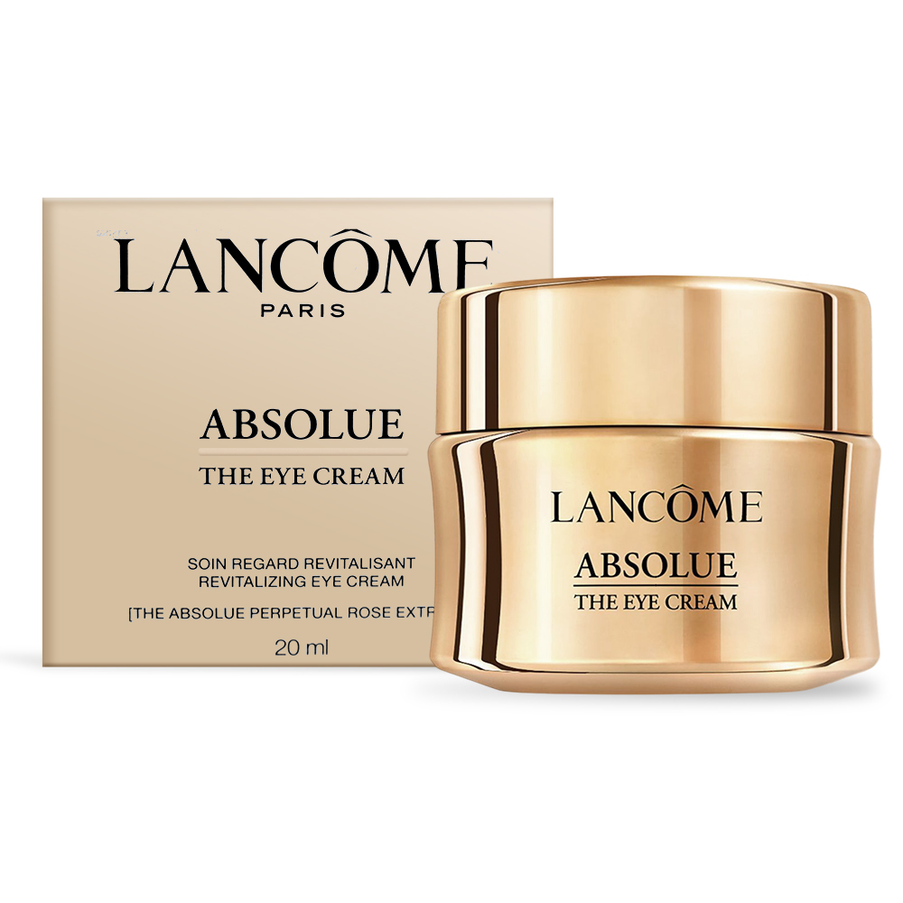 Lancome 蘭蔻 絕對完美永生玫瑰肽金逆時眼霜(20ml)-國際航空版