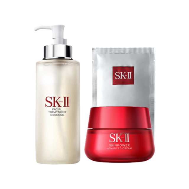 SK-II 青春活膚超值組 公司貨 (青春露330ml + 致臻肌活能量活膚霜80g +青春敷面膜)
