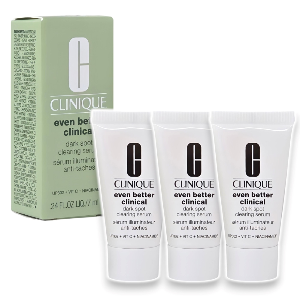 CLINIQUE 倩碧 超鐳射勻淨白淡斑精華PRO 7ML*3