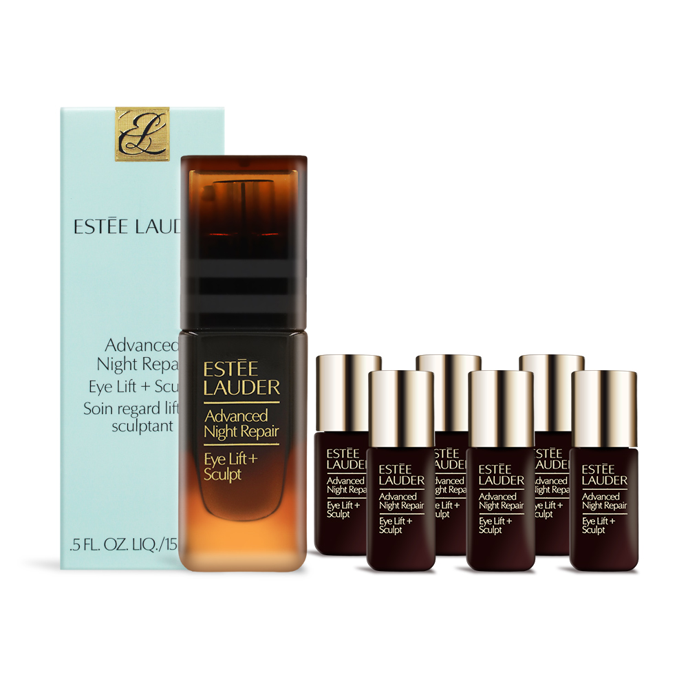 ESTEE LAUDER 雅詩蘭黛 特潤超導4D抗皺緊實眼萃(15ml+5mlX6)-公司貨