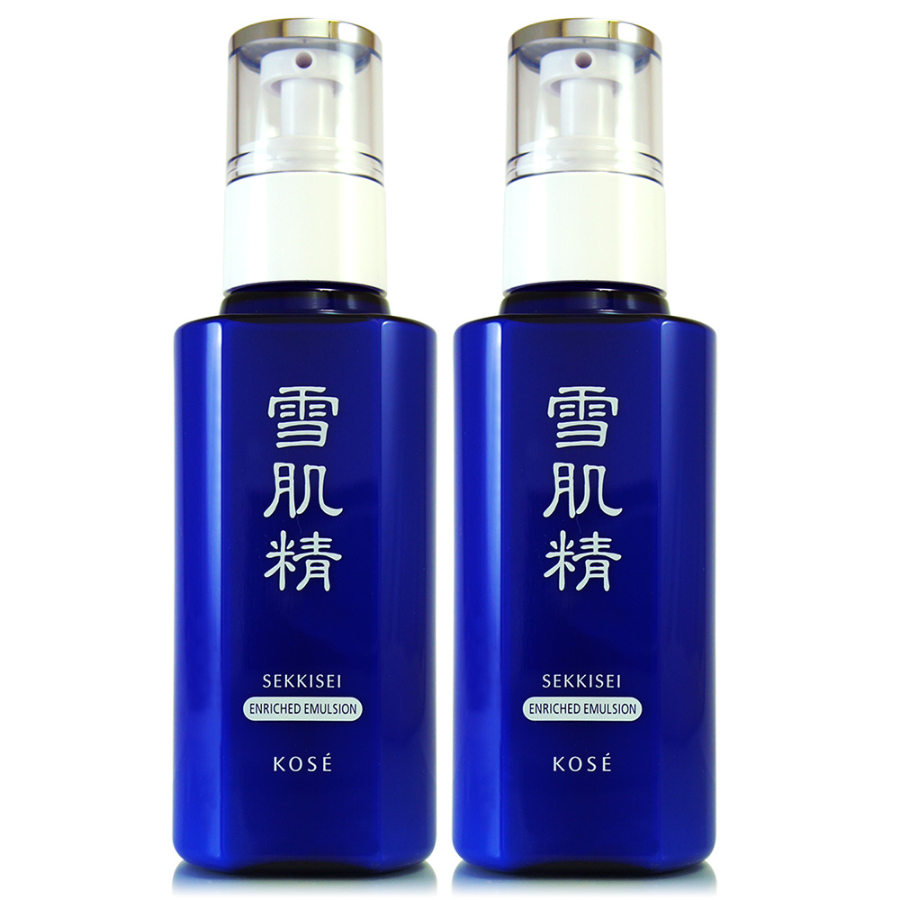 【KOSE 高絲】雪肌精乳液140ml*2-極潤型.雙瓶組 (正統公司貨)